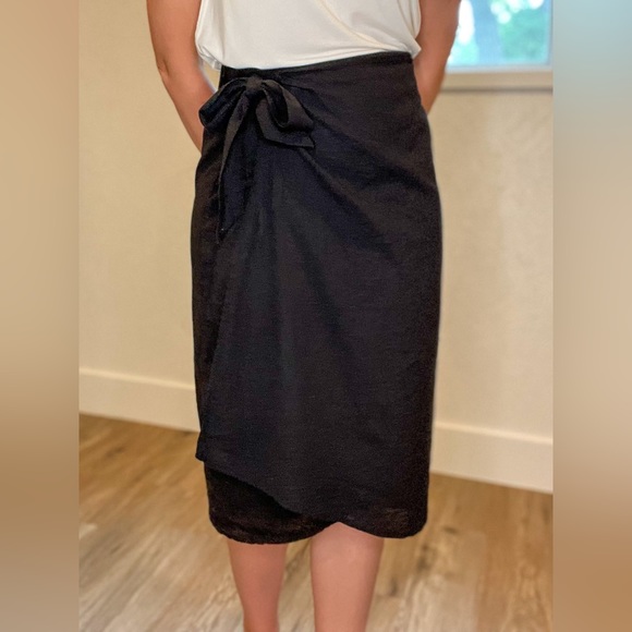 100% Cotton Able Wrap Skirt - Picture 3 of 3